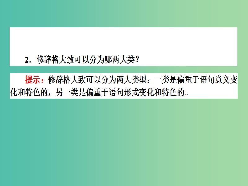 高中语文 6.2 语言表达的十八般武艺-修辞手法课件 新人教版选修《语言文字应用》.ppt_第3页