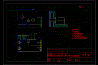 （全套CAD）撥叉831008鉆M6底孔夾具畢業(yè)設(shè)計（圖紙說明書整套）