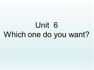 湘少版五年級英語上冊Unit6Whichonedoyouwant課件.ppt