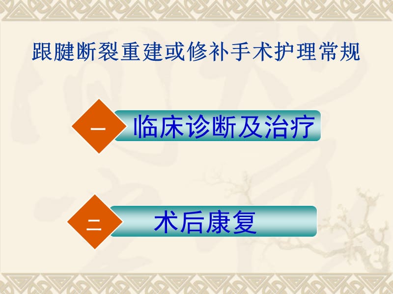 跟腱断裂重建或修补手术护理常规.ppt_第2页