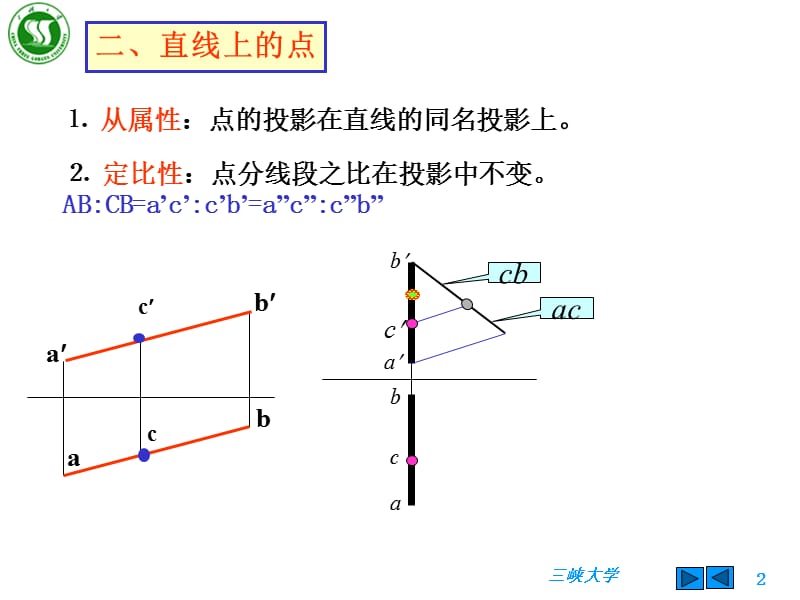 画法几何制图-平面的投影及相对位置.ppt_第2页