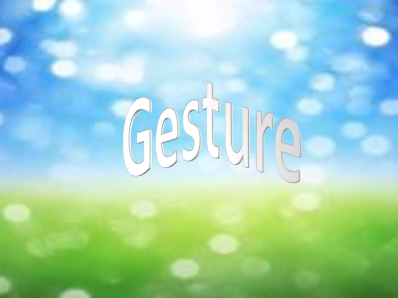 英文ppt介绍gesture.ppt_第1页