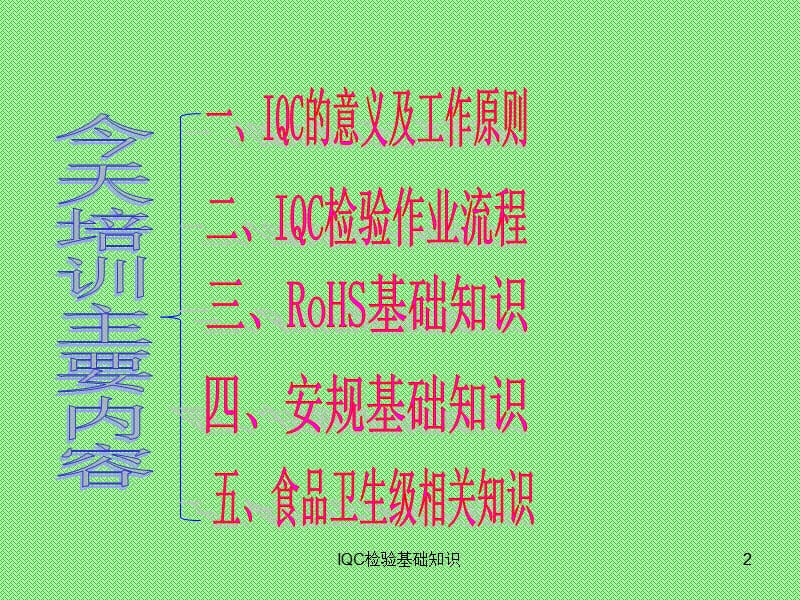 IQC来料检验基础知识.ppt_第2页