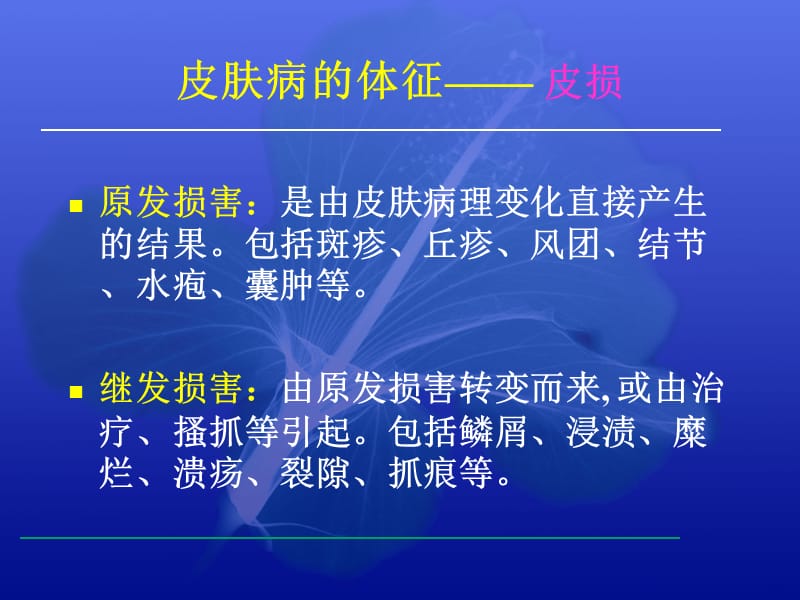 皮肤病的临床表现与诊断(02.25).ppt_第3页