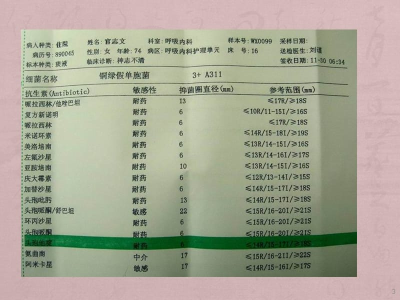 耐多药不动杆菌及铜绿假单孢菌_第3页