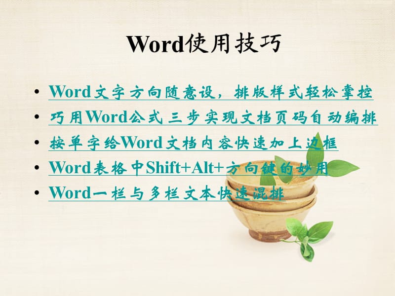 Word、Excel、powerpoint使用技巧.ppt_第2页