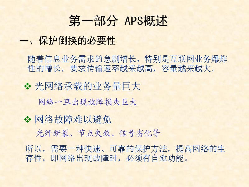 WDM光网络保护(APS)技术介绍.ppt_第3页