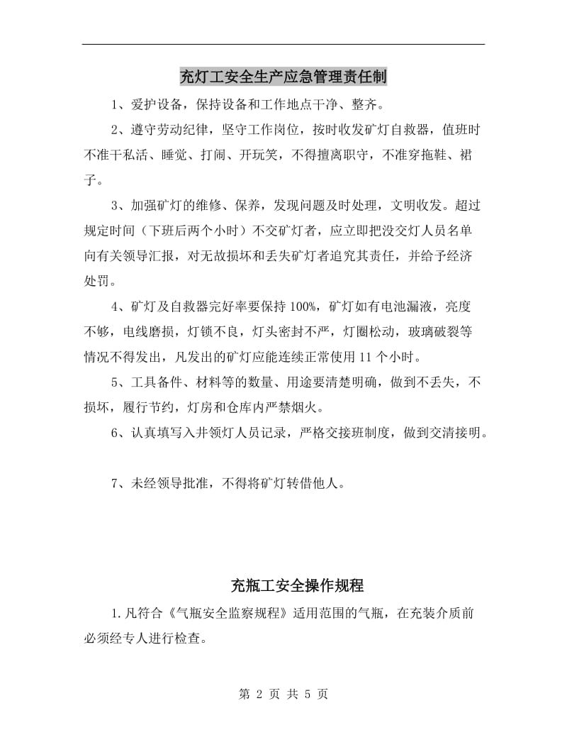 充灯工安全生产应急管理责任制.doc_第2页