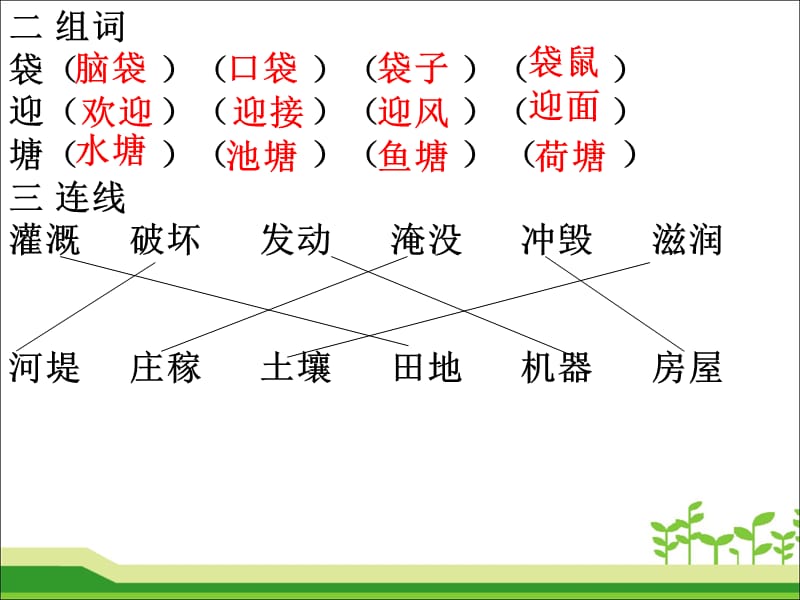 新部编人教版二年级语文上册各单元知识点.ppt_第3页