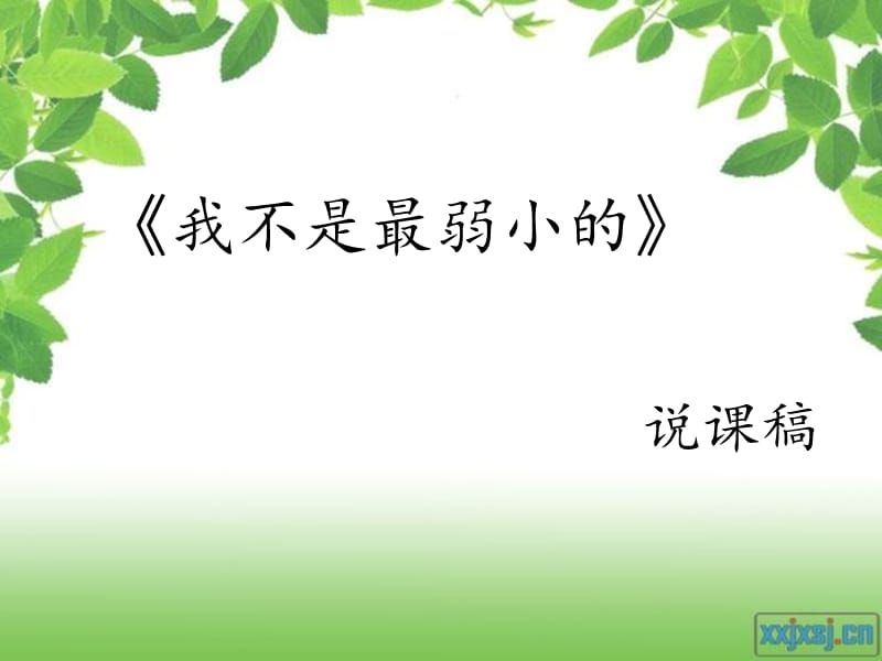 《小学语文说课稿》PPT课件.ppt_第1页