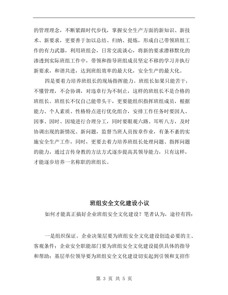 班组安全文化建设之安全管理.doc_第3页