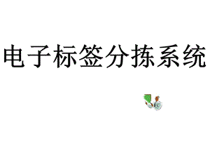 電子標簽分揀系統(tǒng).ppt