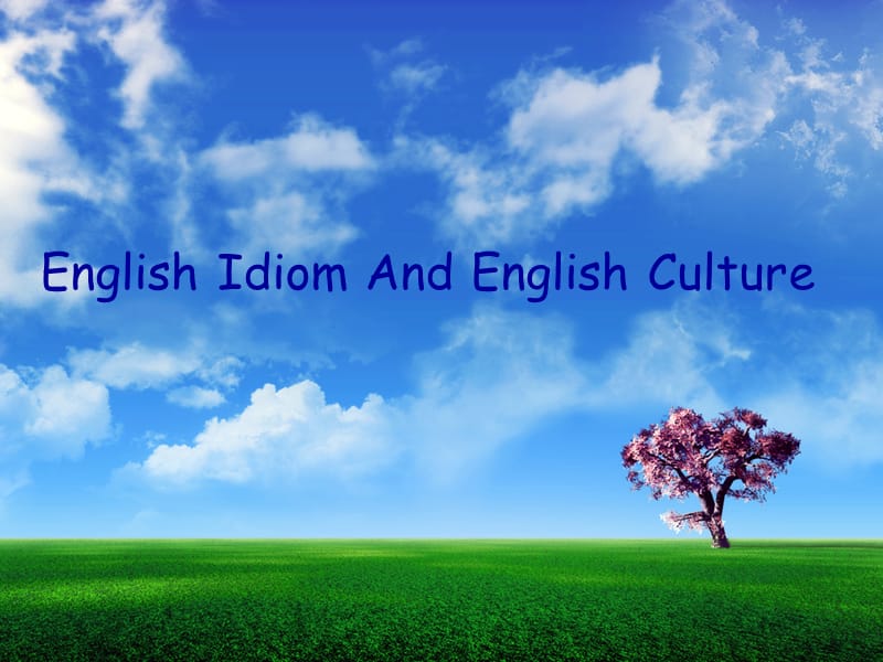 EnglishIdiom英语谚语讲解.ppt_第1页