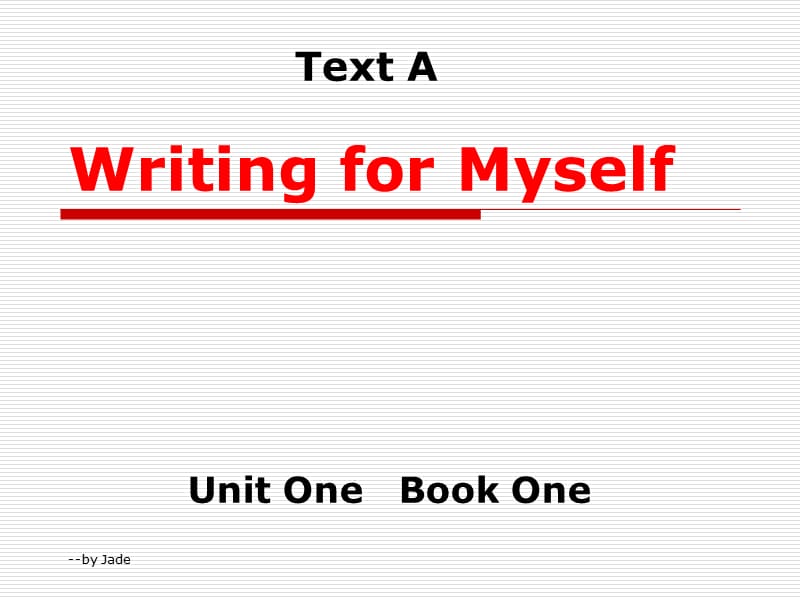 writingyself文章讲解.ppt_第1页