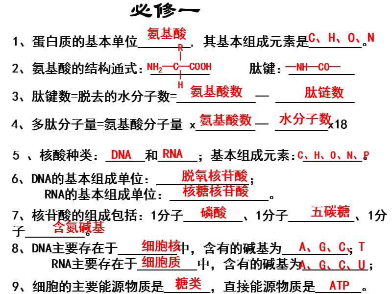 高中生物会考复习资料(超好超全必过版)-.ppt_第2页