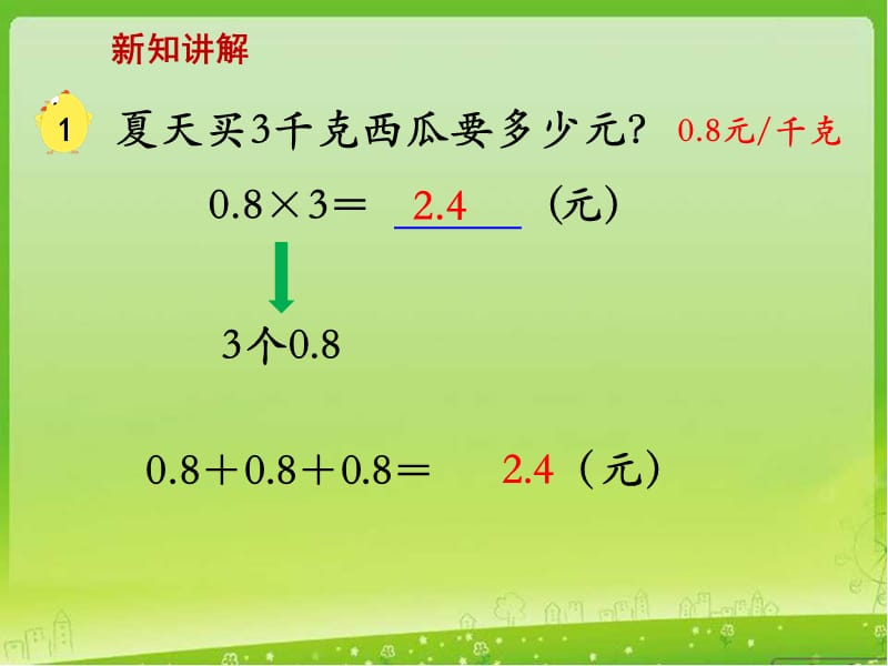 苏教版小数乘整数教学课件.ppt_第3页