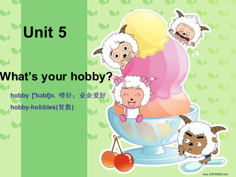 职高英语基础模块1Unit5What27syourhobby.ppt_第1页