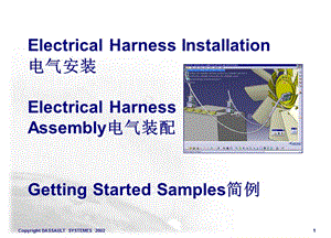 用CATIA軟件畫汽車線束3D教學.ppt