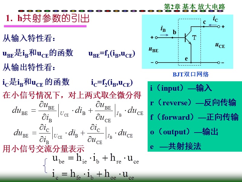 微变等效电路分析方法.ppt_第2页