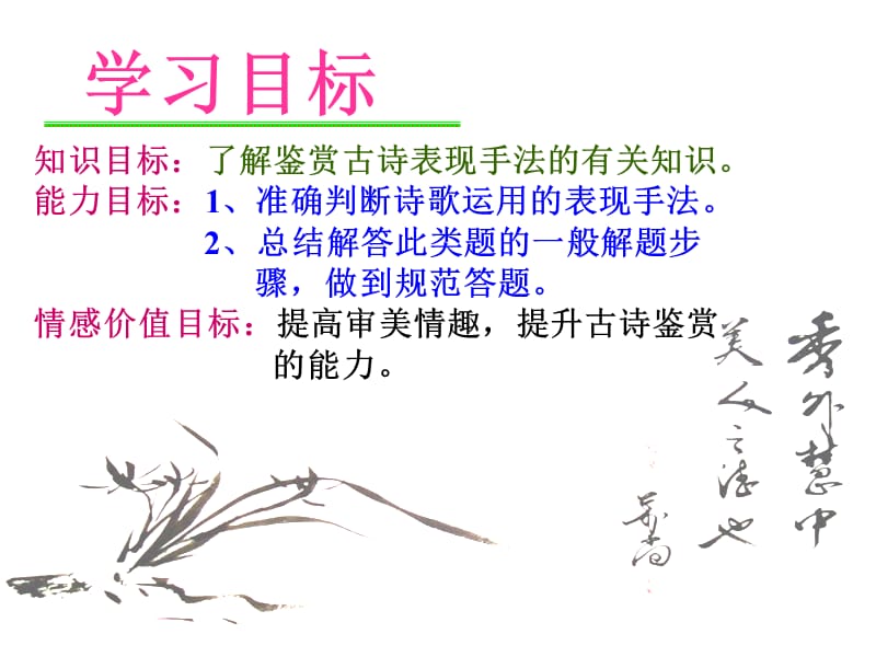 妙手巧织三月锦-诗歌鉴赏之表现手法.ppt_第2页