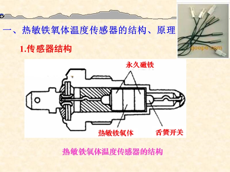 温度传感器之热敏铁氧体温度传感器.ppt_第2页