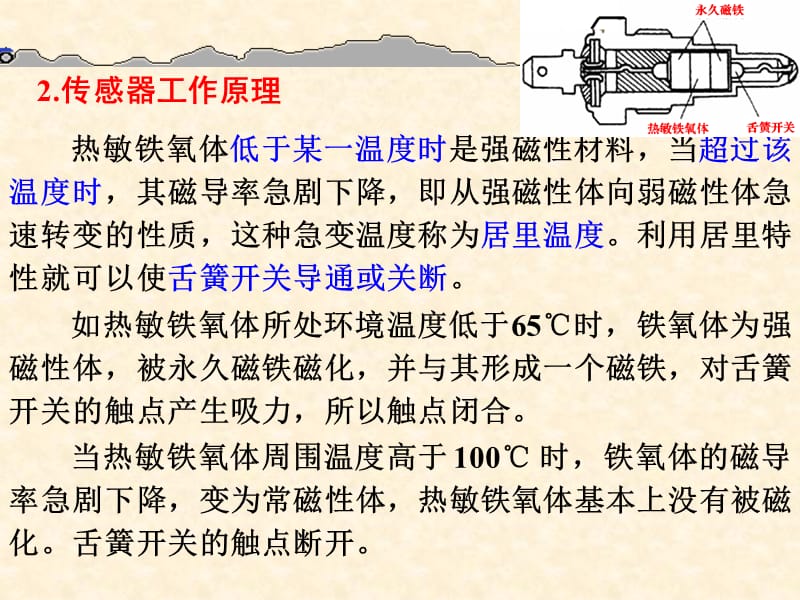 温度传感器之热敏铁氧体温度传感器.ppt_第3页