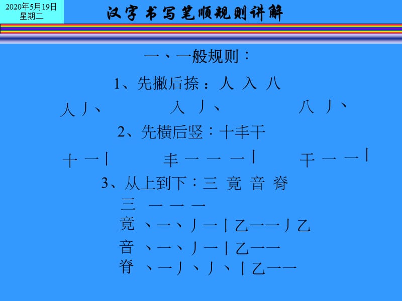 汉字书写笔顺规则讲解.ppt_第3页