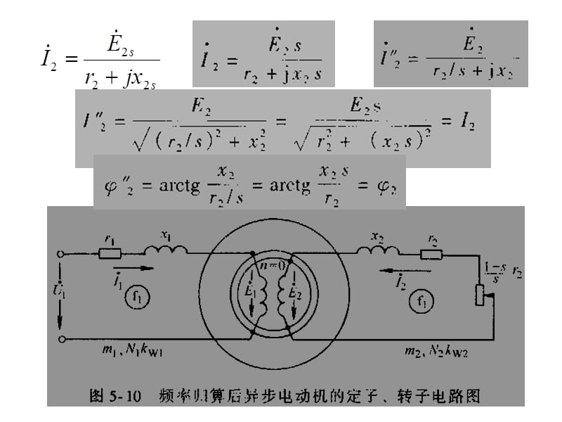 相异步电动机的等效电路及相量图.ppt_第3页