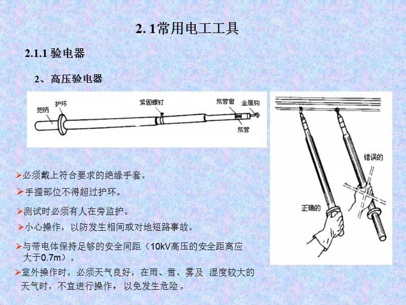 常用电工工具及仪表的使用.ppt_第2页