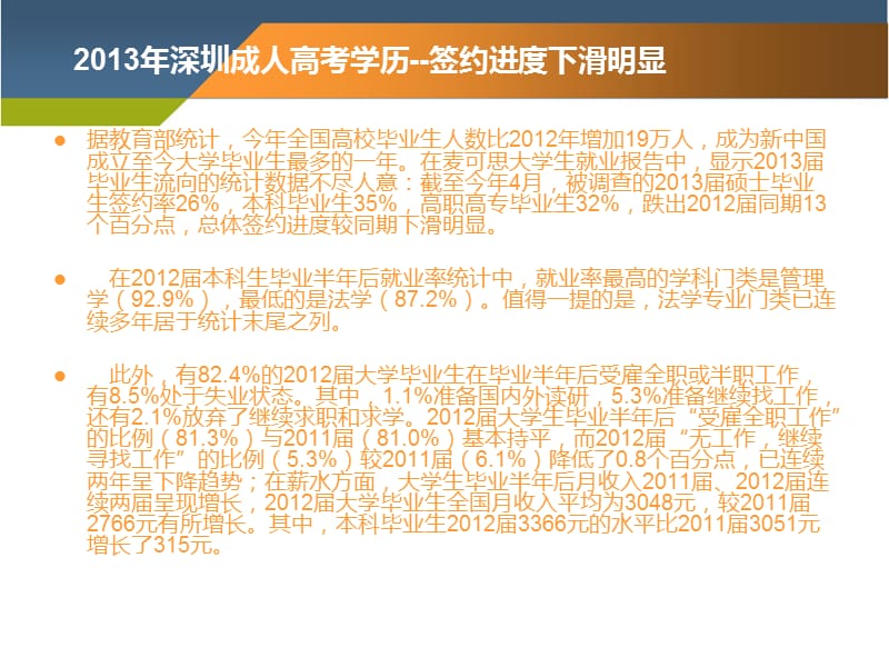深圳成人高考学历就业分析.ppt_第3页