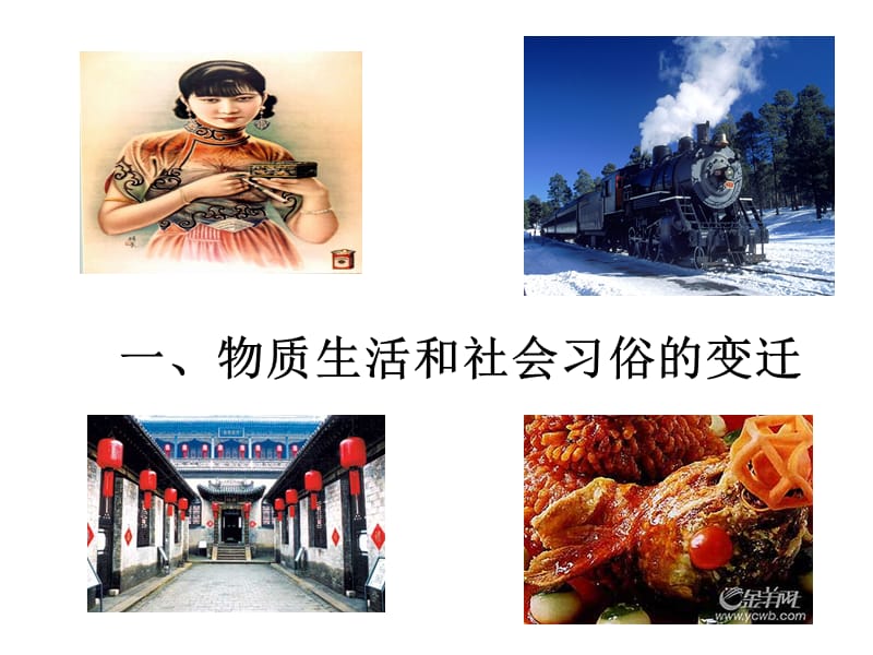 物质生活与社会习俗的变迁.ppt_第1页