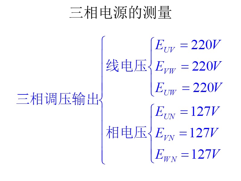 实验一三相交流电路电压、电流的测量.ppt_第3页