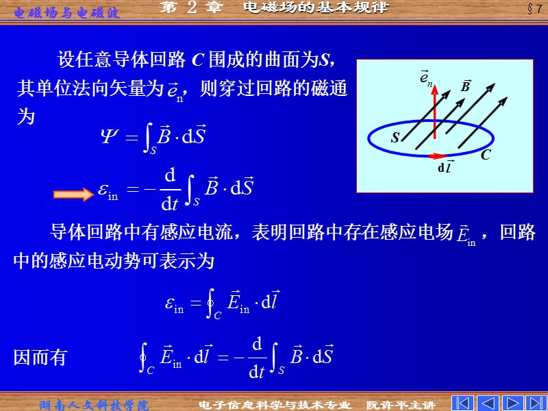 电磁感应定律和麦克斯韦方程组.ppt_第3页