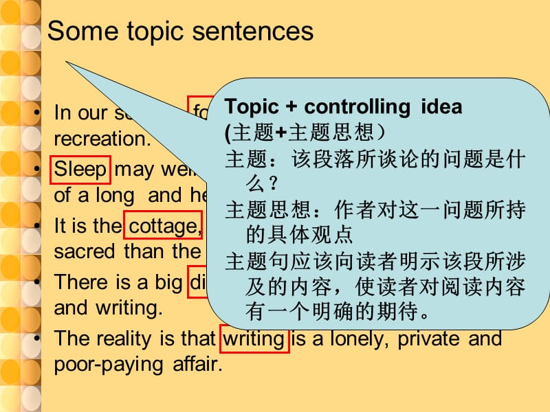 如何写英语作文中的主题句.ppt_第3页