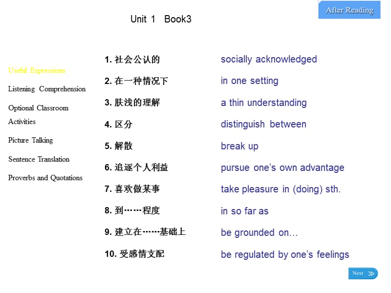 新世紀(jì)大學(xué)英語詞匯第三冊(cè).ppt_第1頁(yè)