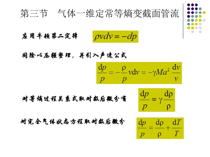 气体一维高速流动第一节微弱扰动波的传播.ppt_第2页