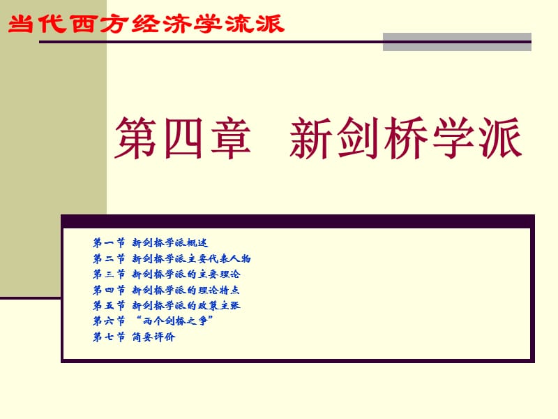 流派4(第四章新剑桥学派).ppt_第1页