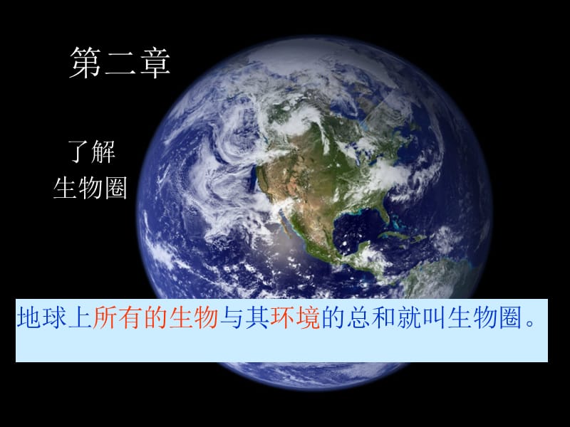 新人教版第二章第一节生物与环境的关系.ppt_第1页