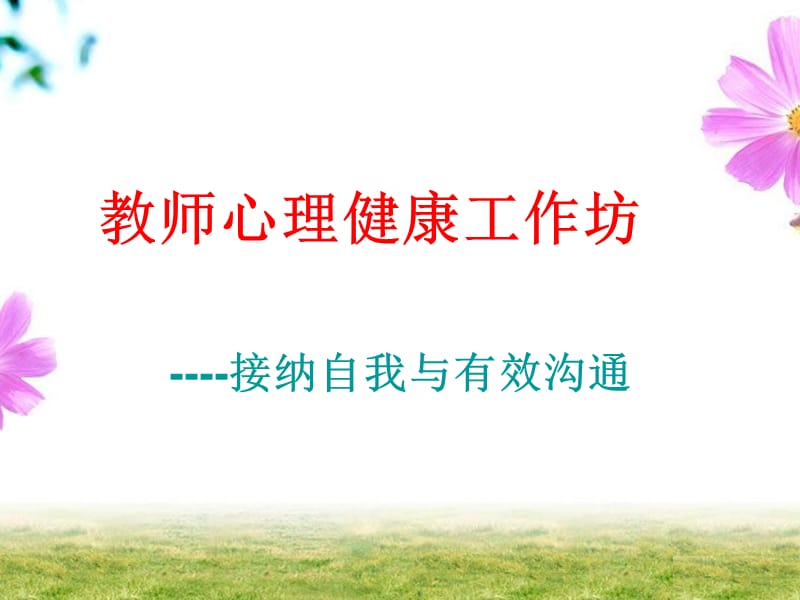 教师心理健康工作坊.ppt_第1页