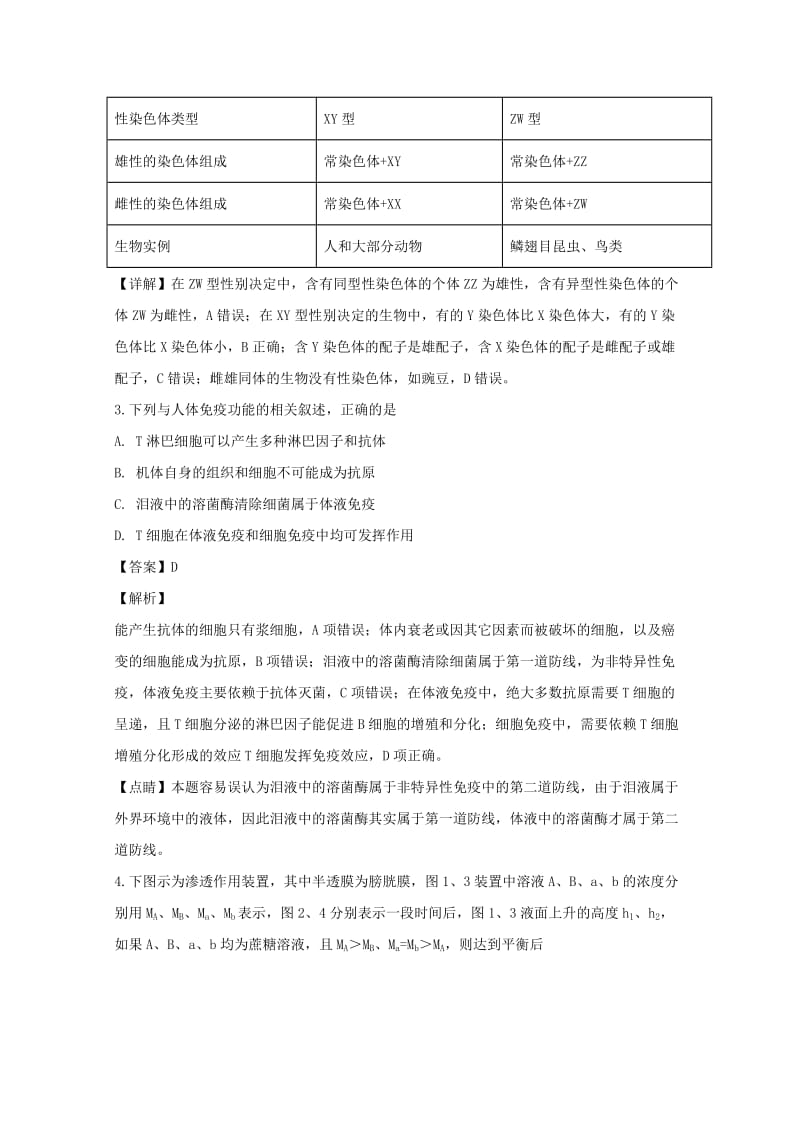 2019届高三生物上学期12月月考试题(含解析) (I).doc_第2页