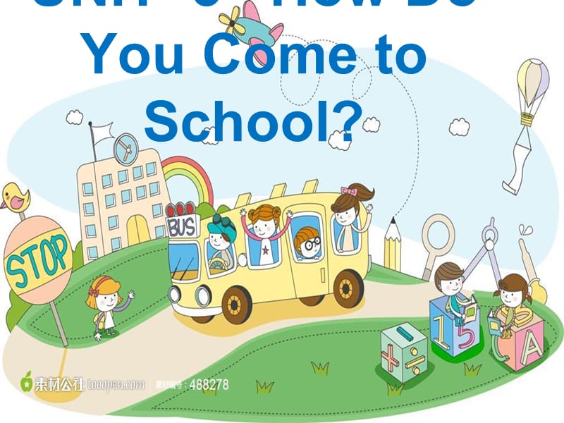 三年级英语下册 Unit 3 How Do You Come to School part a课件1 陕旅版.ppt_第1页