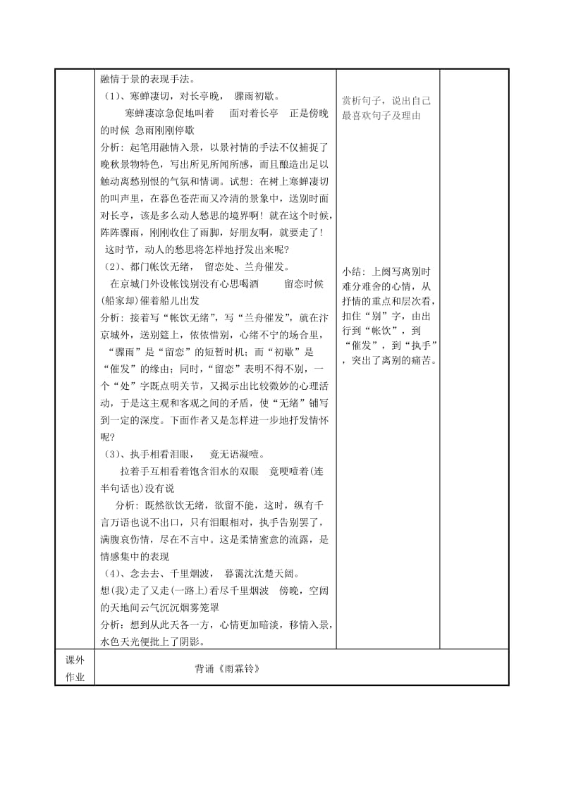 2019版高中语文 第三专题 雨霖铃教案1 苏教版必修4.doc_第3页