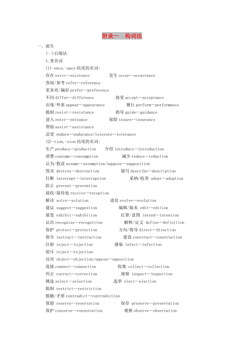 (B版)浙江省2020年高考英语总复习附录一构词法教师用书含解析.docx_第1页