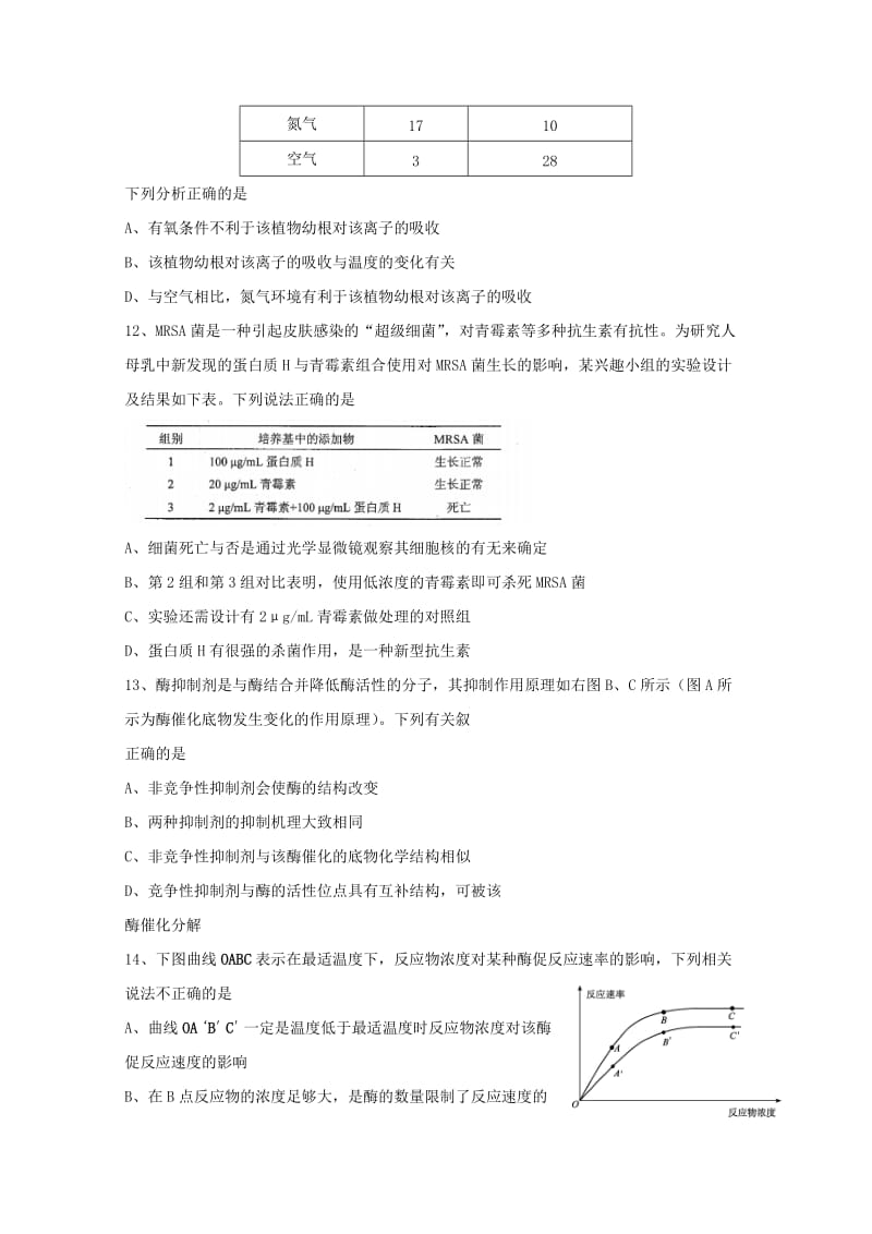 2019版高二生物上学期期中试题 理 (IV).doc_第3页