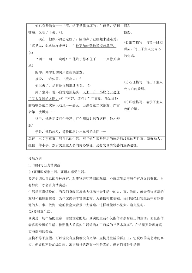 2018-2019版高中语文 第二单元 诗的唐朝单元写作学案 语文版必修2.doc_第2页