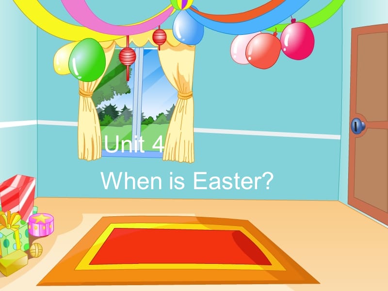 2019春五年级英语下册 Unit 4《When is Easter》（Part A）课件1 人教PEP版.ppt_第1页