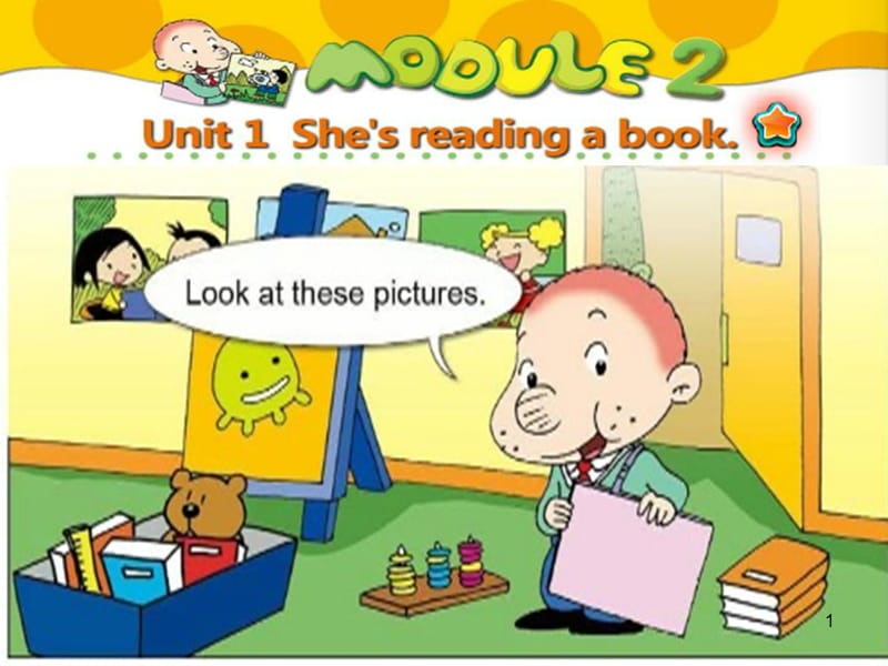 she27s-reading-a-book.ppt课件_第1页