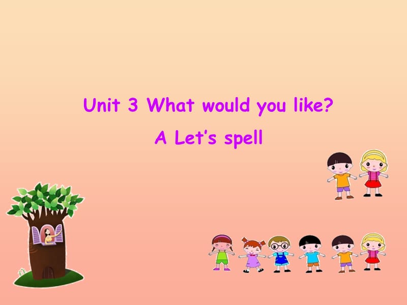 五年级英语上册 Unit3 What would you like Part A Let’s spell课件2 人教PEP.ppt_第1页