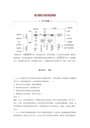 京津瓊2019高考政治二輪復(fù)習專題一價格波動與居民消費第一課時核心考點突破學案.doc