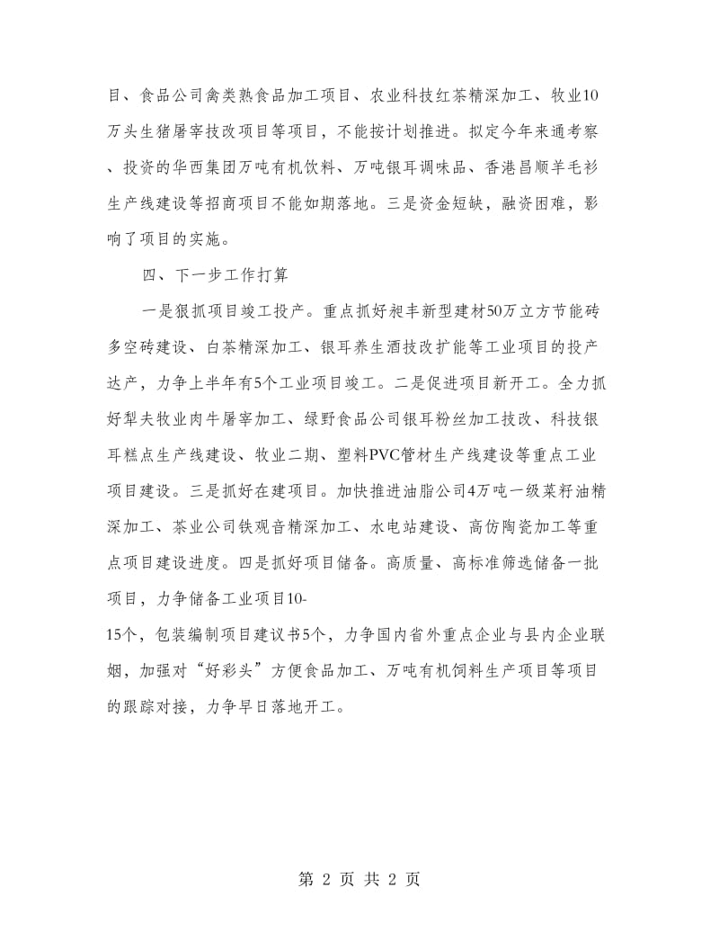 重点项目交账会领导讲话稿.doc_第2页